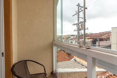 Varanda da Suíte de casa para alugar com 3 quartos, 80m² em Vila Carbone, São Paulo