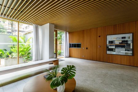 Apartamento à venda com 147m², 3 quartos e 2 vagasHall social