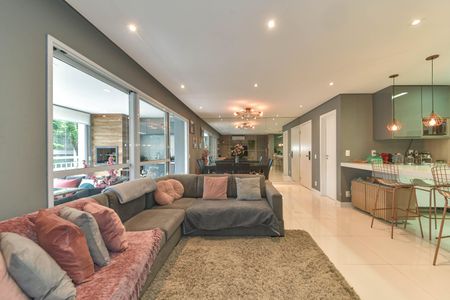 Sala de apartamento à venda com 3 quartos, 125m² em Santo Amaro, São Paulo