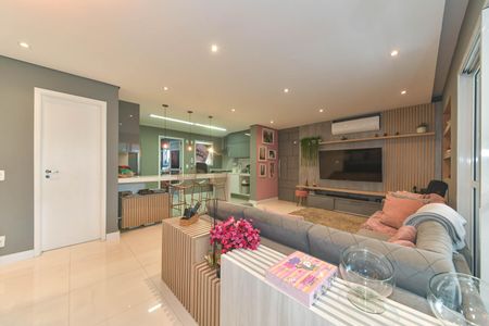 Sala de apartamento à venda com 3 quartos, 125m² em Santo Amaro, São Paulo