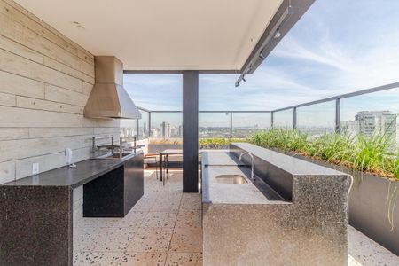 Apartamento para alugar com 28m², 1 quarto e sem vagaÁrea comum - Churrasqueira