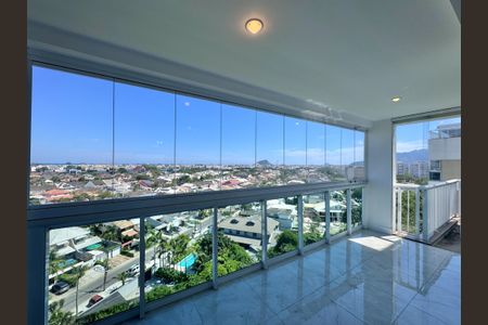 Varanda de apartamento à venda com 4 quartos, 180m² em Recreio dos Bandeirantes, Rio de Janeiro