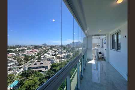 Varanda de apartamento à venda com 4 quartos, 180m² em Recreio dos Bandeirantes, Rio de Janeiro
