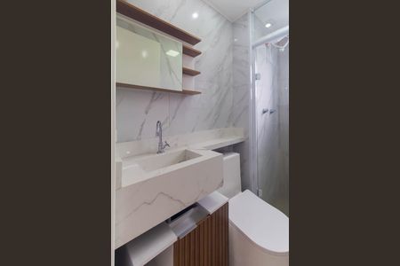 Apartamento para alugar com 39m², 2 quartos e 1 vaga Apartamento para alugar com 39m², 2 quartos e 1 vagaBanheiro