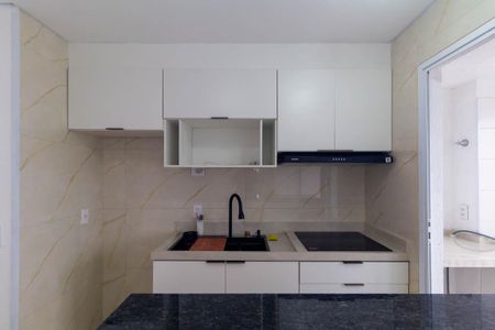 Cozinha de apartamento para alugar com 2 quartos, 39m² em Vila Tolstoi, São Paulo