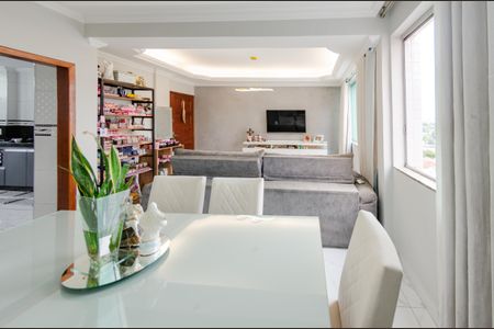 Sala de apartamento à venda com 3 quartos, 86m² em Salgado Filho, Belo Horizonte