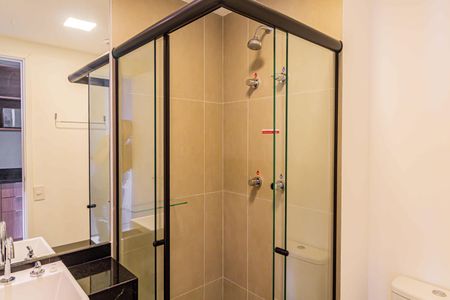 Studio para alugar com 25m², 1 quarto e sem vaga Studio para alugar com 25m², 1 quarto e sem vagaBanheiro