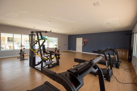 Apartamento para alugar com 41m², 2 quartos e 1 vaga Apartamento para alugar com 41m², 2 quartos e 1 vagaÁrea comum - Academia