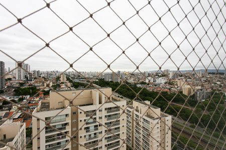 Vista da Varanda gourmet de apartamento à venda com 2 quartos, 69m² em Chácara Seis de Outubro, São Paulo