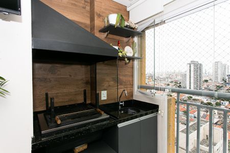 Varanda gourmet de apartamento à venda com 2 quartos, 69m² em Chácara Seis de Outubro, São Paulo