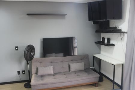 Sala de kitnet/studio para alugar com 1 quarto, 36m² em Santa Paula, São Caetano do Sul