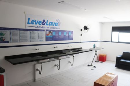 Studio para alugar com 36m², 1 quarto e 1 vagaLavanderia