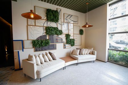 Studio para alugar com 25m², 1 quarto e sem vaga Studio para alugar com 25m², 1 quarto e sem vagaHall Social