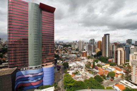 Vista da Suíte de kitnet/studio para alugar com 1 quarto, 25m² em Pinheiros, São Paulo