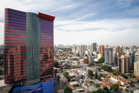 Studio para alugar com 25m², 1 quarto e sem vaga Studio para alugar com 25m², 1 quarto e sem vagaÁrea Comum - Vista da Churrasqueira 2