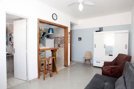 Studio - Sala / Quarto de apartamento à venda com 1 quarto, 30m² em Azenha, Porto Alegre
