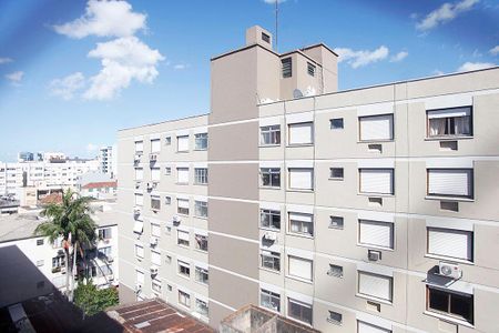 Studio - Sala / Quarto Vista de apartamento à venda com 1 quarto, 30m² em Azenha, Porto Alegre