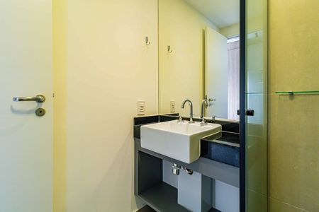 Studio para alugar com 35m², 1 quarto e sem vaga Studio para alugar com 35m², 1 quarto e sem vagaBanheiro