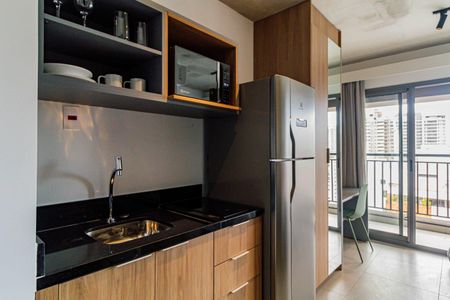 Studio para alugar com 35m², 1 quarto e sem vaga Studio para alugar com 35m², 1 quarto e sem vagaCozinha