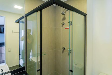 Studio para alugar com 35m², 1 quarto e sem vaga Studio para alugar com 35m², 1 quarto e sem vagaBanheiro