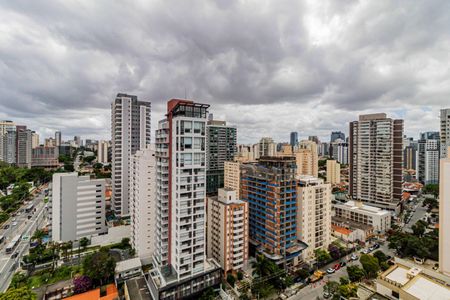 Studio para alugar com 31m², 1 quarto e sem vagaVaranda