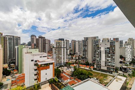 Studio para alugar com 31m², 1 quarto e sem vagaVaranda