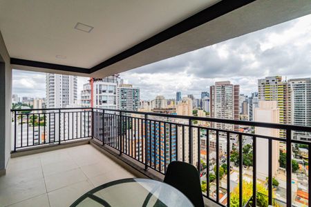 Studio para alugar com 31m², 1 quarto e sem vagaVaranda