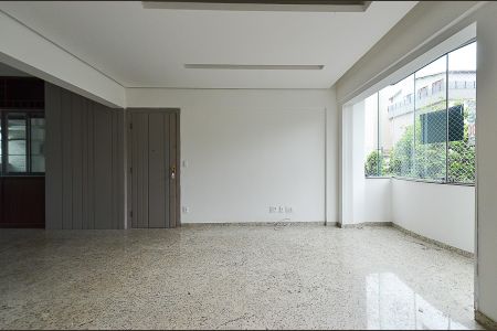 Sala Ambientes de apartamento à venda com 4 quartos, 125m² em União, Belo Horizonte