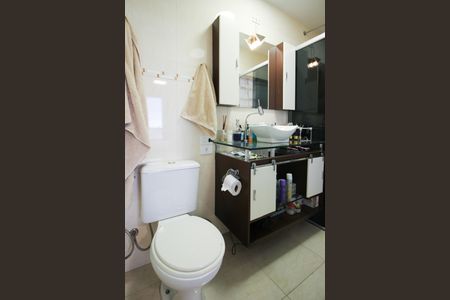 Banheiro da Suíte 1 de apartamento à venda com 3 quartos, 140m² em Indianópolis, São Paulo