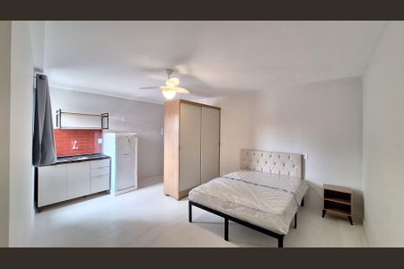 Sala/Quarto/Cozinha de kitnet/studio para alugar com 1 quarto, 30m² em Barra Funda, São Paulo