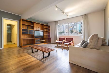 Sala de apartamento para alugar com 2 quartos, 130m² em Cerqueira César, São Paulo