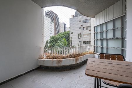 Sala - Varanda de apartamento para alugar com 2 quartos, 130m² em Cerqueira César, São Paulo