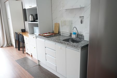 Studio para alugar com 29m², 1 quarto e sem vagaCozinha