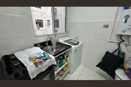 Área de Serviço de apartamento para alugar com 2 quartos, 43m² em Recreio dos Bandeirantes, Rio de Janeiro