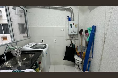 Área de Serviço de apartamento para alugar com 2 quartos, 43m² em Recreio dos Bandeirantes, Rio de Janeiro