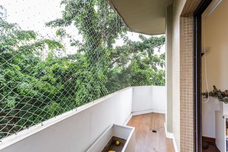 Varanda da Sala de apartamento à venda com 2 quartos, 140m² em Moema, São Paulo