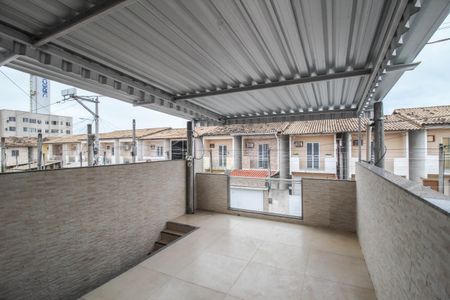 Varanda do Quarto 1 de casa para alugar com 2 quartos, 56m² em Parque Sao Vicente, Belford Roxo