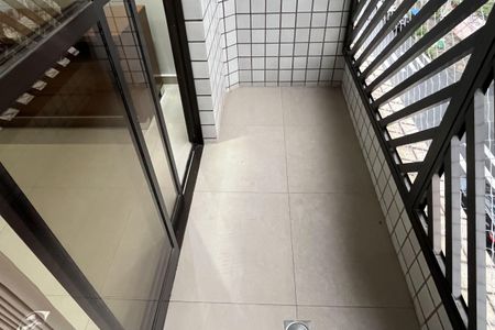 Varanda da Sala de apartamento para alugar com 3 quartos, 90m² em Campo Grande, Santos