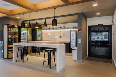 Studio à venda com 31m², 1 quarto e 1 vagaTerraço