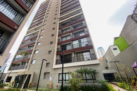 Studio à venda com 24m², 1 quarto e sem vaga Studio à venda com 24m², 1 quarto e sem vagafachada bloco