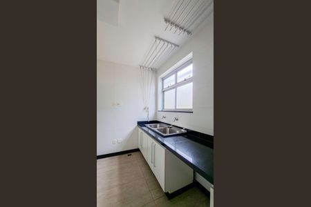 Área de Serviço de apartamento à venda com 3 quartos, 110m² em Santa Tereza, Belo Horizonte