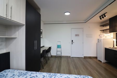 Studio à venda com 25m², 1 quarto e 1 vagaSala/Quarto
