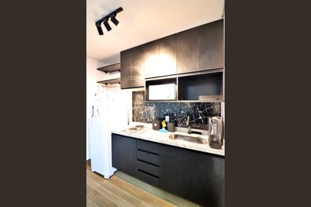 Studio à venda com 25m², 1 quarto e 1 vagaSala/Quarto