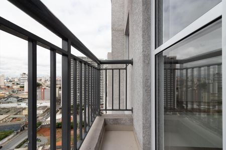 Sacada da Sala de apartamento para alugar com 2 quartos, 37m² em Vila Nova, São Paulo