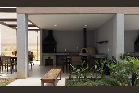 Apartamento para alugar com 36m², 2 quartos e 1 vagaÁrea comum - Churrasqueira