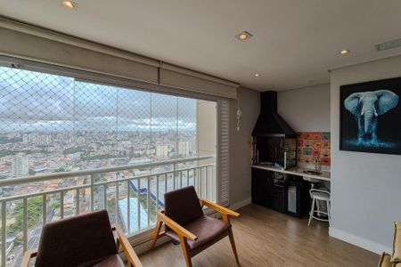 Varanda gourmet de apartamento à venda com 2 quartos, 77m² em Centro, São Bernardo do Campo