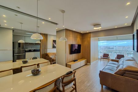 Sala de apartamento à venda com 2 quartos, 77m² em Centro, São Bernardo do Campo