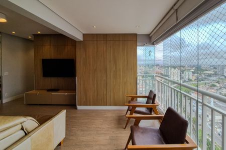 Varanda gourmet de apartamento à venda com 2 quartos, 77m² em Centro, São Bernardo do Campo