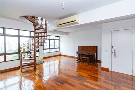 Sala de apartamento à venda com 3 quartos, 220m² em Sion, Belo Horizonte