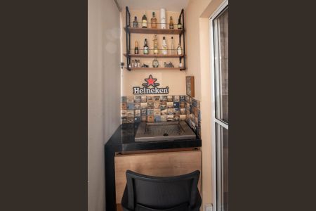 Sacada da Sala de apartamento para alugar com 2 quartos, 58m² em Vila Progresso, Campinas